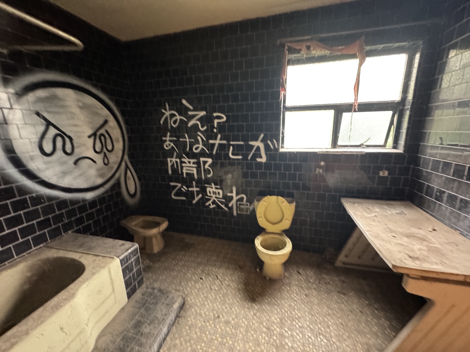 Baño con azulejo de época, otro ángulo