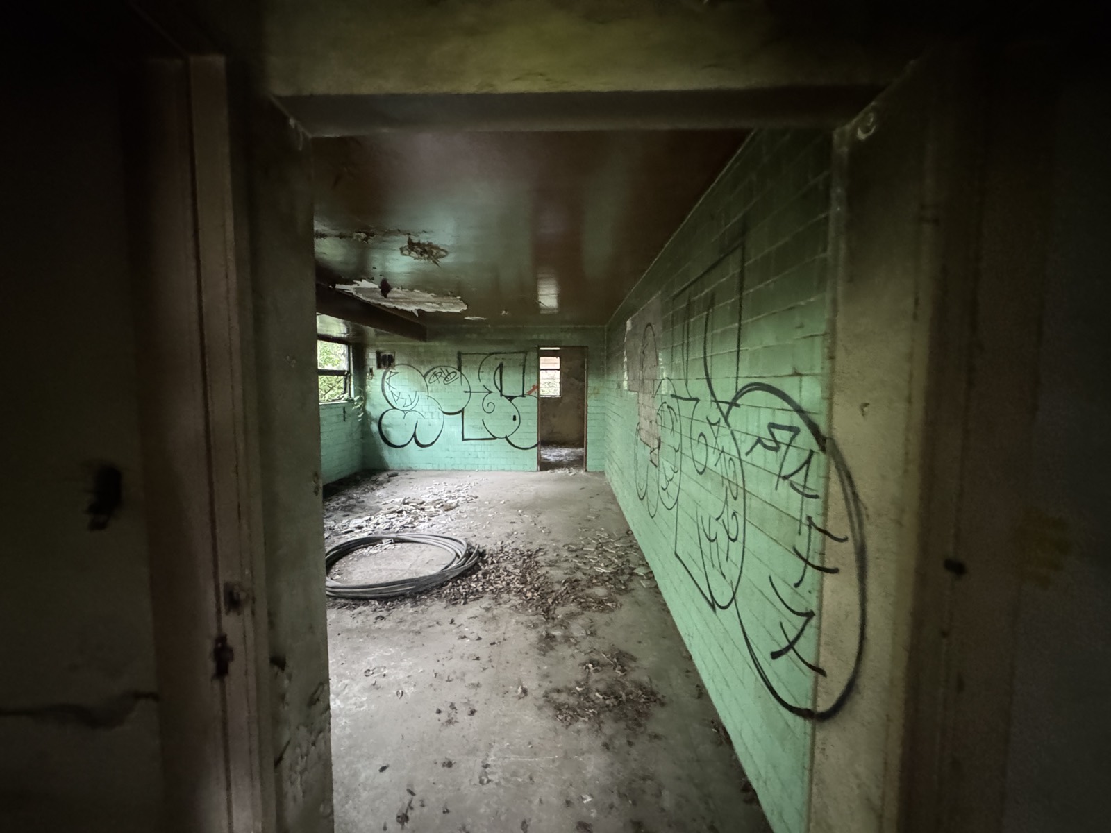 Pasillo interior, otro ángulo